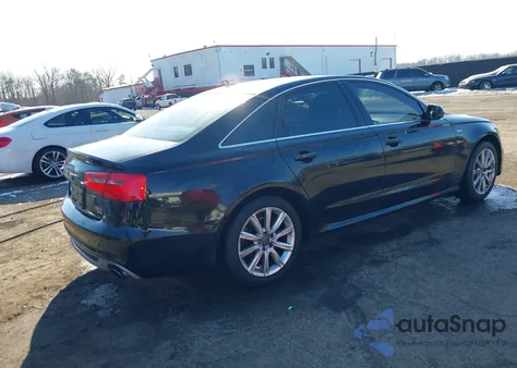 2013 Audi A6 3.0T Premium z USA, uszkodzony, nr VIN WAUHGAFC6DN109221
